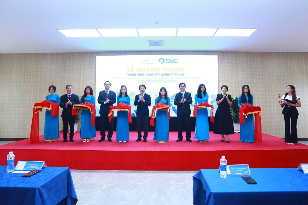 Khánh thành phòng thực hành khí nén trị giá 6,5 tỷ tại LHU