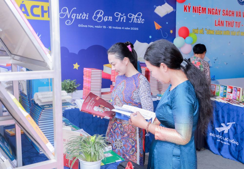 LHU tham gia Ngày Sách và Văn hóa đọc Việt Nam lần thứ IV năm 2025