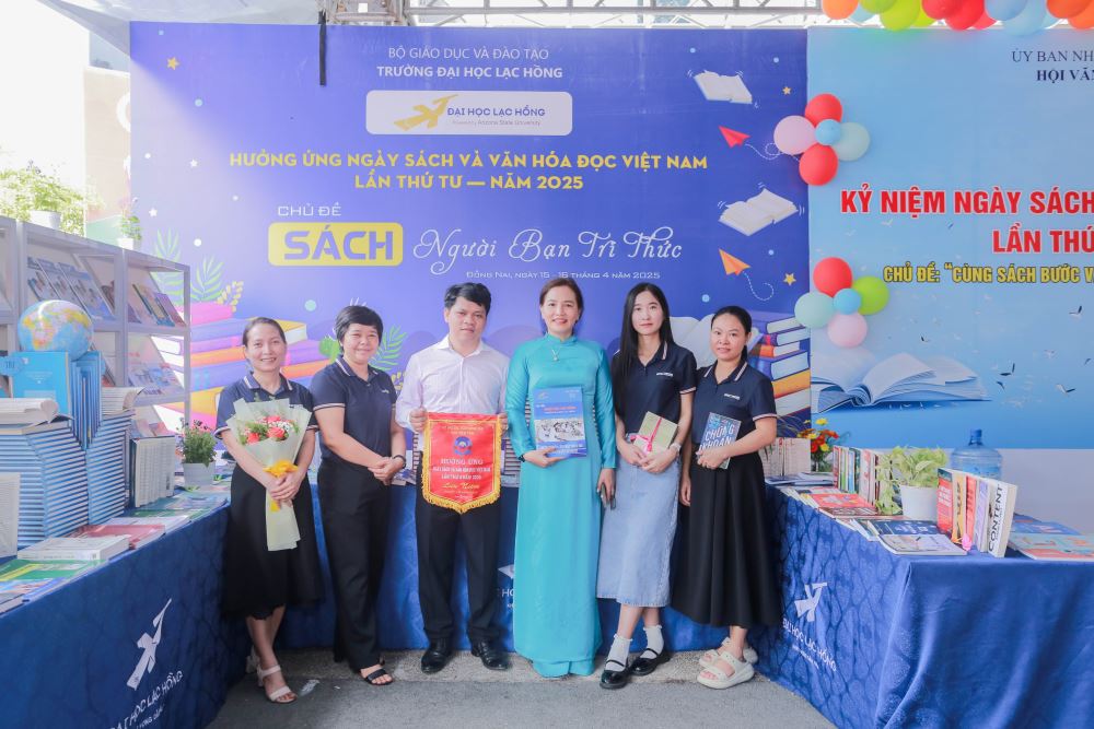 LHU tham gia Ngày Sách và Văn hóa đọc Việt Nam lần thứ IV năm 2025