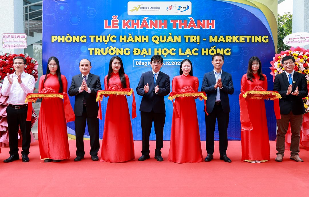 Khánh thành Phòng thực hành Quản trị - Marketing